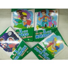Eser 3. Sınıf Çıtır Çıtır Çalışma Kitabım 4'lü Set (Türkçe-Matematik-Hayat Bilgisi+ Fen
