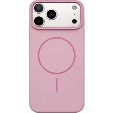 Vissona iPhone 17 Pro Uyumlu Kamera Çıkıntılı Magsafe Wireless Şarj Özellikli Sert Sararmaz Silikon Kılıf