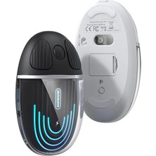 MidasTech Dux Ducis cm Series Kablosuz Bluetooth 2.4ghz Şeffaf MOUSE-(5775) Midiastech