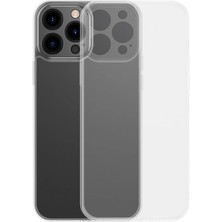 MidasTech Baseus Frosted Glass iPhone 13 Pro 6.1inch Shockproof Koruyucu KILIF-(5775) Midiastech