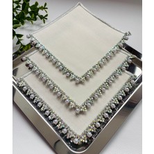 Elçiçek Homedecor Sunum Peçete ,kokteyl Peçete,kahve Yanı Sunum Peçete 3 Adet