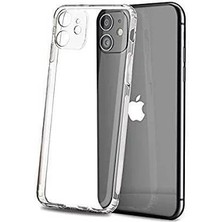 MidasTech Gor Iphone 12 Pro 6.1 Inch Kılıf Kamera Korumalı Şeffaf Silikon KILIF-(5775) Midiastech