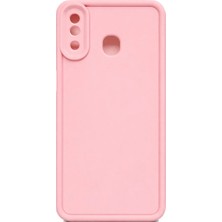 Vissona Samsung Galaxy A20 ve A30 ve M10S M20S Uyumlu Kamera Çıkıntılı Mat Silikon Telefon Kılıfı