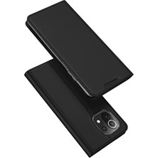 MidasTech Dux Ducis Xiaomi Mi 11 Lite Kılıf Kapaklı Flip Cover Kılıf Skinpro SERIES-(5775) Midiastech