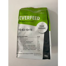 Sunever Everfeed 10-43-10 + Te Yaprak Gübresi 1 kg – Yüksek Fosforlu Npk Gübre