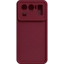 Vissona Mi 11 Ultra ve Mi 11 Uyumlu Kamera Çıkıntılı Mat Silikon Telefon Kılıfı