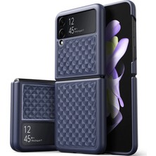 MidasTech Dux Ducis Venice Series Samsung Galaxy Z Flip4 5g Için Premium Deri KILIF-(5775) Midiastech