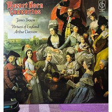 Plakantik Mozart: Horn Concertos (Complete) - James Brown / Virtuosi Of England - Cfp Vinyl Lp