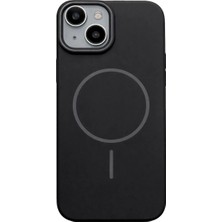 Vissona iPhone 13 Uyumlu Kamera Çıkıntılı Magsafe Wireless Şarj Özellikli Sert Sararmaz Silikon Kılıf