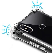 MidasTech Xiaomi Redmi 6 Pro A2 Lite Darbe Emici Şeffaf Silikon KILIF-(5775) Midiastech
