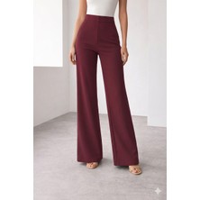 Yüksek Bel Geniş Paça Palazzo Pantolon