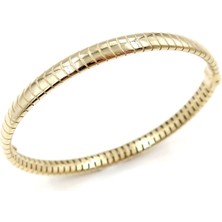 Ekinci Kuyumculuk 14 Ayar Altın Balıksırtı Kelepçe Standart