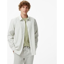 Nautica Erkek Yeşil Regular Fit Çizgili Gömlek W65445T.3TA