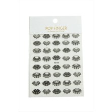 MidasTech Desenli Tattoo Dövme Sticker Nemere