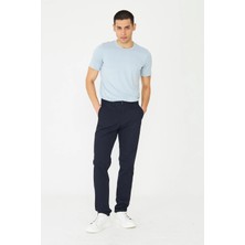 White Stone Lacivert Regular Fit Smart Casual Erkek Spor Pantolon