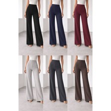 Yüksek Bel Geniş Paça Palazzo Pantolon