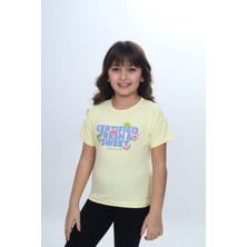 Toontoy Kız Çocuk Fresh&sweet Meyve Baskılı Tişört