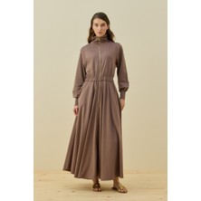 Merwishop Merwish Penye Kolej Elbise 1796 Mocha