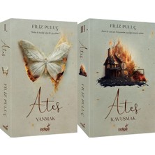 İndigo Kitap Ateş 1 Yanmak Karton Kapak ve Ateş 3 Kavuşmak Karton Kapak (Filiz Puluç) 2'li Set
