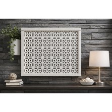 EyluX Shop Modern Dekoratif Duvara Asılabilir Sigorta ve Modem-Wifi Saklama Kutusu 30X40 cm Derinlik 10CM
