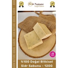 Carlburn #sidrsabunu %100 Doğal Güzel Kokulu El Yüz Saç Cilt Vücut Orijinal Bitkisel Sidr Sabun 120G - 8 Adet