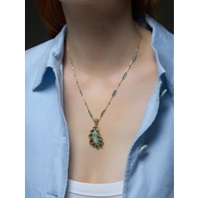 Ekinci Kuyumculuk 14 Ayar Altın Celestia Kolye – Gökyüzünün Zarafeti