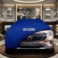 ULTRASHOP Mercedes Eqb (2021-) Mavi Kumaş Oto Branda Araca Özel Penye Araba Brandası Araç Örtüsü