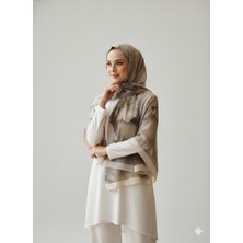 Lara Shawls Premium Çiçek Desen Tensel Şal