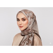 Lara Shawls Premium Çiçek Desen Tensel Şal