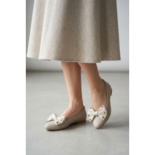 Papuçcity Fendi 03416 Kadın Günlük Fiyonklu Babet