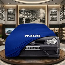 ULTRASHOP Mercedes Clk Serisi W209 (2002-2009) Mavi Kumaş Oto Branda Araca Özel Penye Araba Brandası Araç Örtüsü