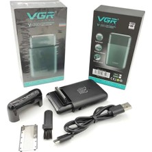 MidasTech V-390 Sakal-Vücut Sıfır Sakal Yanak Şarjlı Islak ve Kuru Tıraş Makinesi