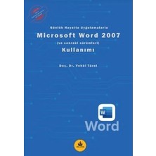 Kral Sardur Yayınları Microsoft Word 2007 Kullanımı - Günlük Hayatta Uygulamalarla