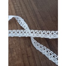 Dekorince Kopanaki Beyaz Dantel 10 Metre