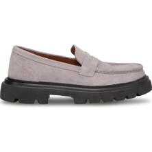 Ayakkabı Fuarı Elit VRA466S Erkek Hakiki Deri Casual Ayakkabı Taş