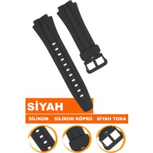  casio aq160-aq163 saat uyumlu silikon saat kordonu kayışı cs