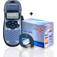 Dymo Letratag Etiket Yazıcı ve Muadil Kağıt Etiket 10'lu ( Kağıt Beyaz )