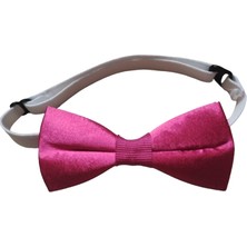 23 Nisan Doğum Günü ve Özel Günler Için Ayarlanabilir Lastikli Çocuk Saten Papyon 0-14 Yaş