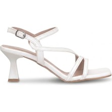 Ayakkabı Fuarı Elit MST954C Kadın Klasik Topuklu Ayakkabı Sedef