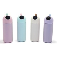 MidasTech Dijital Göstergeli Termos - 19 x 6 cm Akıllı Sıcaklık Göstergeli Çelik Matara