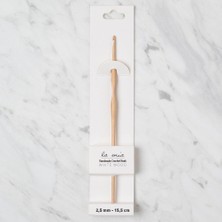 MidasTech La Mia Whitewood 2.5 mm 15.5 cm Ahşap Yün Tığ