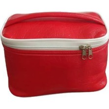 MidasTech Çok Amaçlı Makyaj Çantası Kırmızı 08 ROYALEKS-82505 Nemere