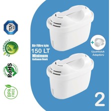 Ticimark Su Arıtma Filtresi 2 Adet Filtre I Shuii Jugg ve Brita Sürahileri ile Uyumlu