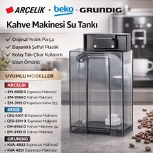 Öz Beyaz Eşya  Arçelik EM-3192 O  Espressokahve Makinesi  Su Tankı (Orjinal Y.parça)