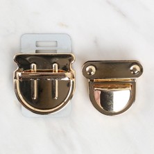 MidasTech Loren Metal Çanta Kilidi Sarı