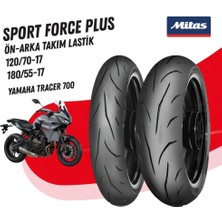 Yamaha Tracer 700 Mitas Sport Force+ Takım 120/70-17 + 180/55-17 Set