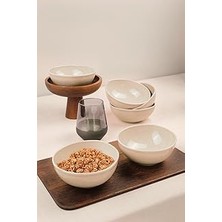 Indispensablely Kütahya Porselen Soho 6 Parça 15 Santimetre Kase Seti, Tarçın