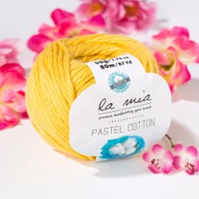 MidasTech La Mia Pastel Cotton Hardal Sarısı El Örgü Ipi - L061 - 33614