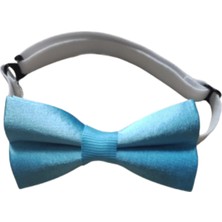 23 Nisan Doğum Günü ve Özel Günler Için Ayarlanabilir Lastikli Çocuk Saten Papyon 0-14 Yaş