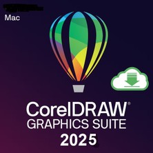 Corel Coreldraw Graphics Suite 2025 (Mac) - 1 Mac Süresiz Dijital Kod
